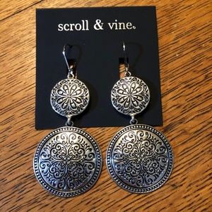 Scroll & Vine Earrings